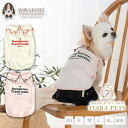 ティノティート TINOTITO メロー襟タンク【小型犬 犬服 トップス タンクトップ カジュアル】