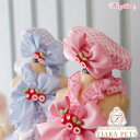 ウーフリンク WOOFLINK CUTIE HONEY BERET【小型犬 犬用 帽子 ベレー帽 アクセサリー セレブ】