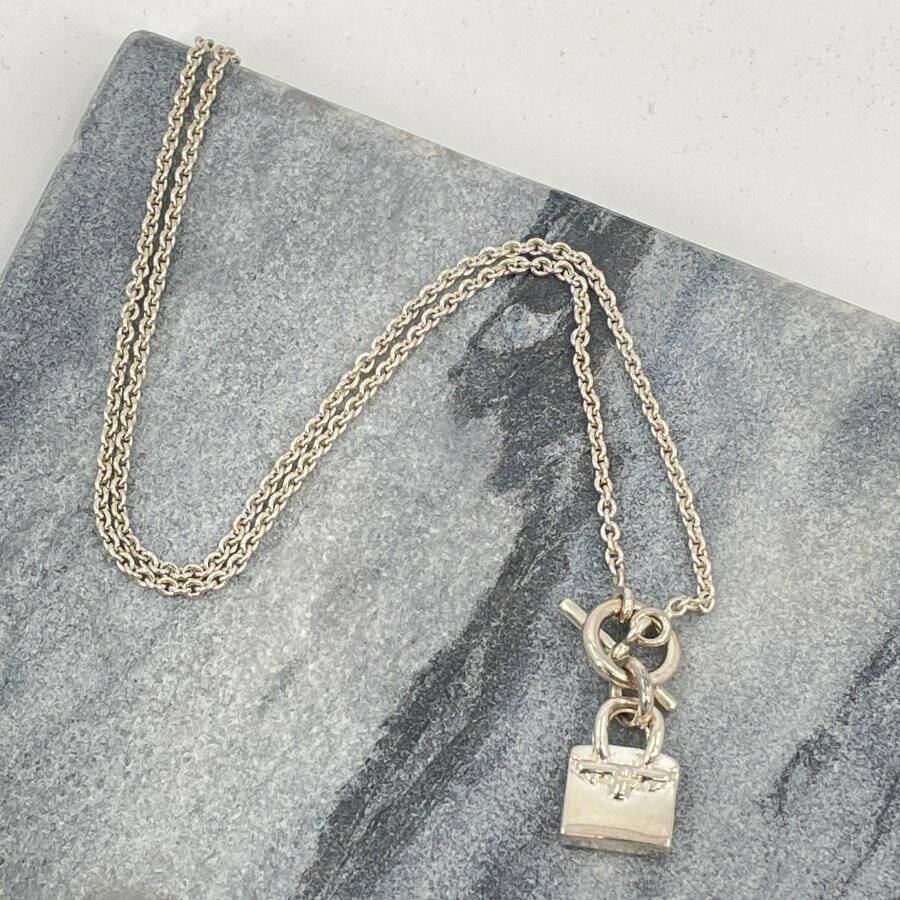 乐天商城 - 【中古】HERMES エルメス ネックレス アミュレットバーキン JU446