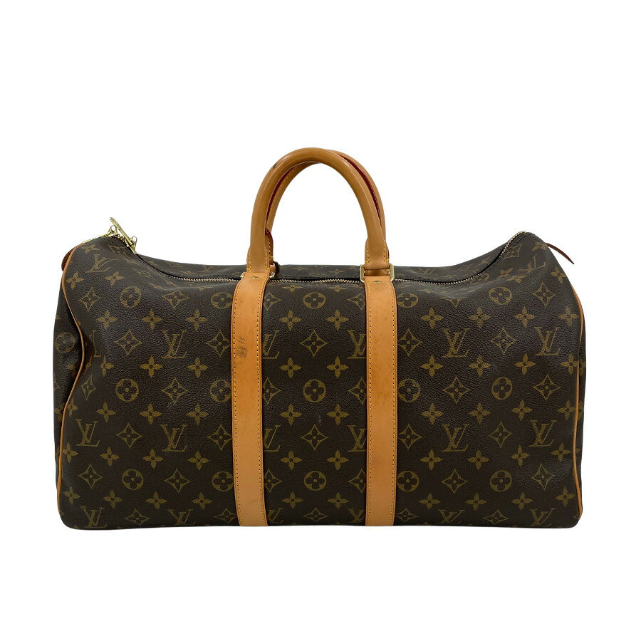 Rakuten - 【中古】美品 LOUIS VUITTON ルイヴィトン モノグラム キーポル 45 ボストンバッグ ハンドバッグ M41428 レディース メンズ