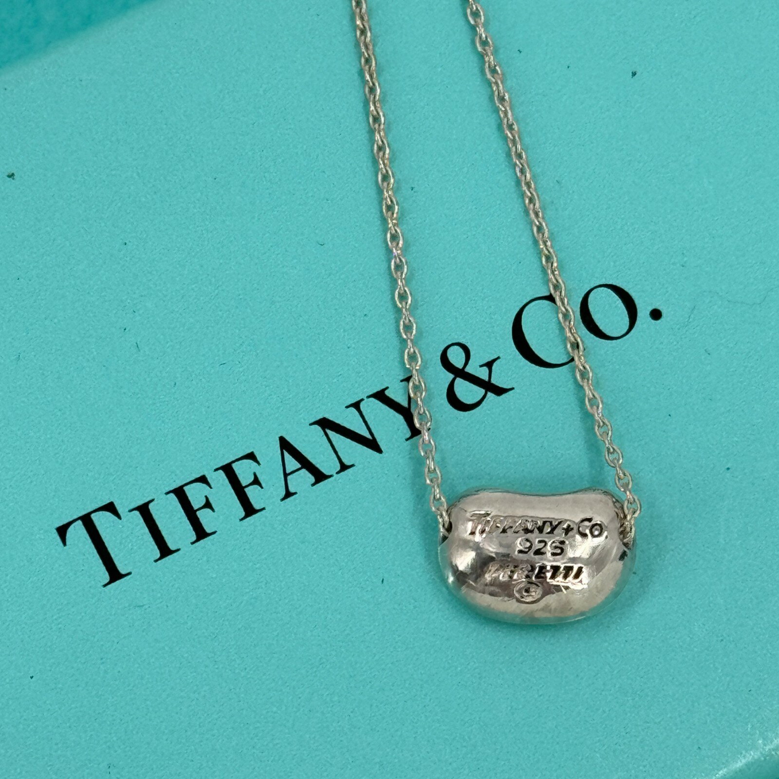 Rakuten - 【中古】TIFFANY ネックレス ビーンズ SV925
