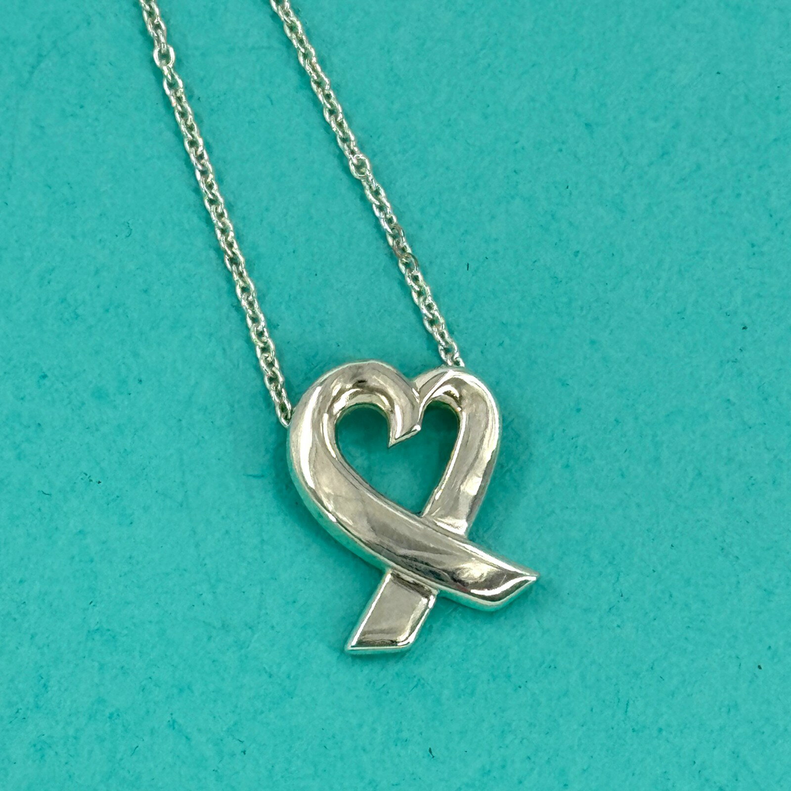 Rakuten - 【中古】TIFFANY ネックレス ラビングハート パロマ・ピカソ SV925