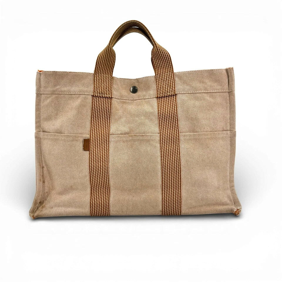 乐天商城 - 【中古】HERMES オレンジ ニューフールトゥ MM