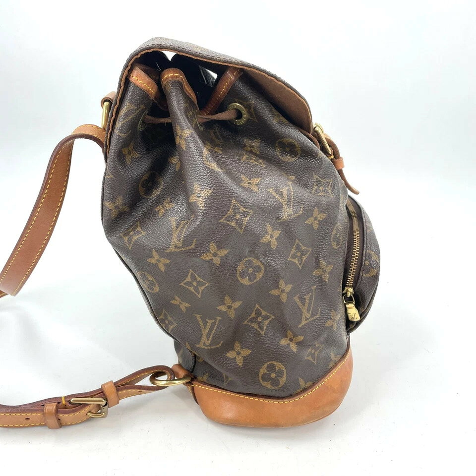 【中古】LOUIS VUITTON モノグラム モンツーリス MM M51136 レディース バックパック