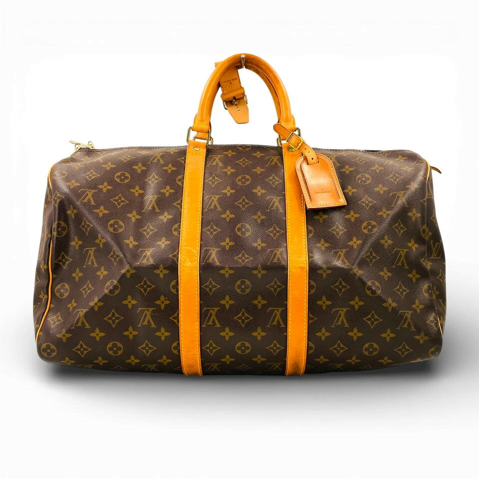 Rakuten - 【中古】LOUIS VUITTON モノグラム キーポル 50 M41426 ハンドバッグ フランス製