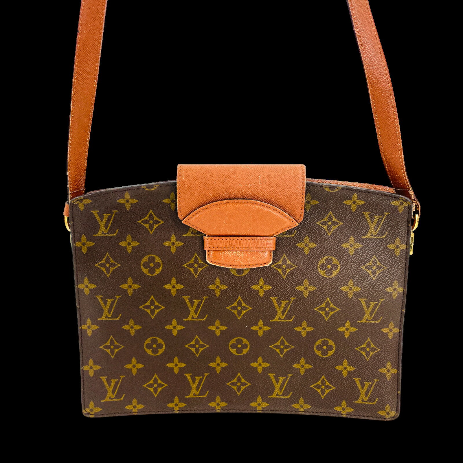 Rakuten - 【中古】LOUIS VUITTON クルセル モノグラム ショルダーバッグ M51375