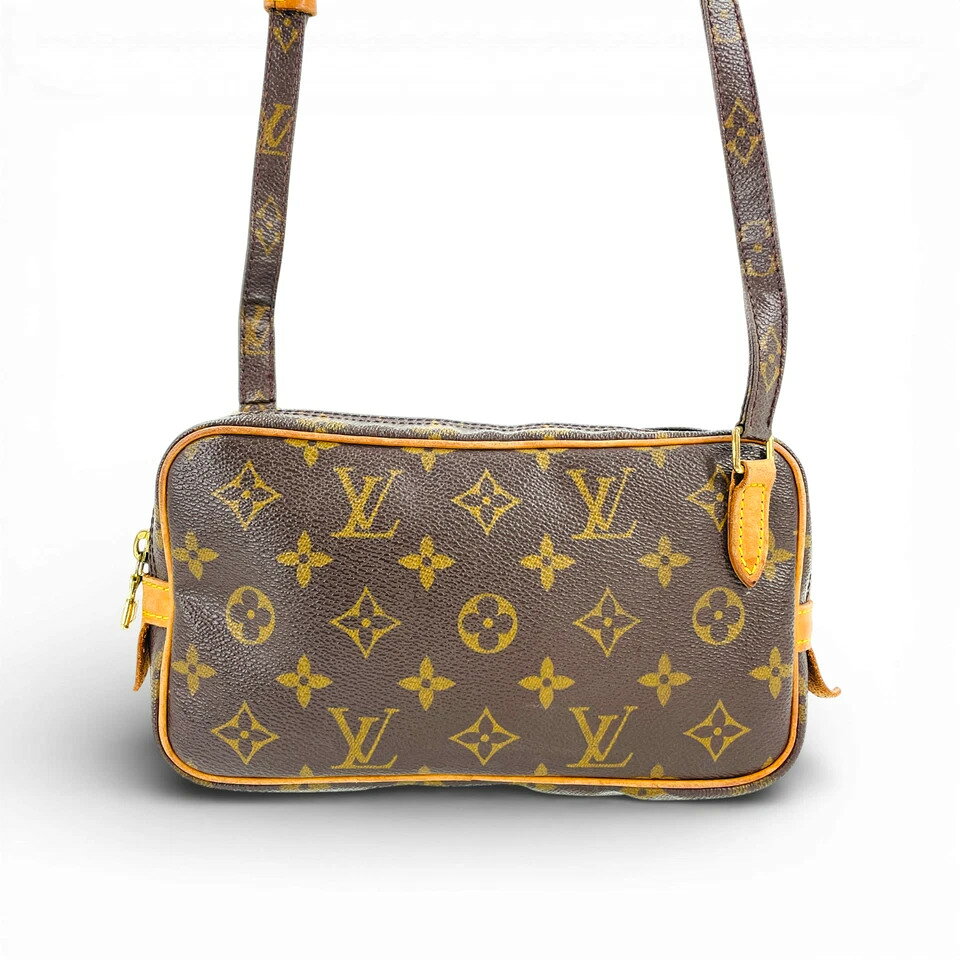 Rakuten - 【中古】LOUIS VUITTON モノグラム マルリー バンドリエール M51828 ショルダーバッグ