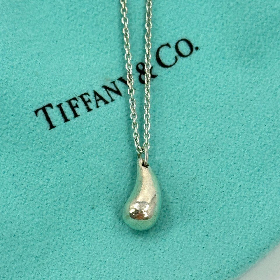Rakuten - 【中古】TIFFANY ネックレス エルザペレッティ ティアドロップ 925 SV