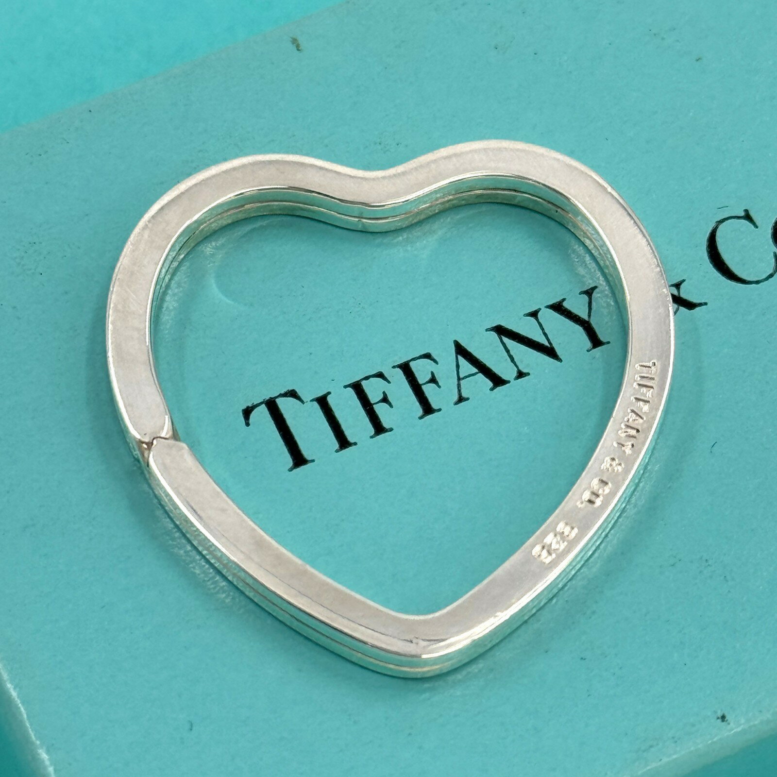 Rakuten - 【中古】TIFFANY キーホルダー ハート SV925