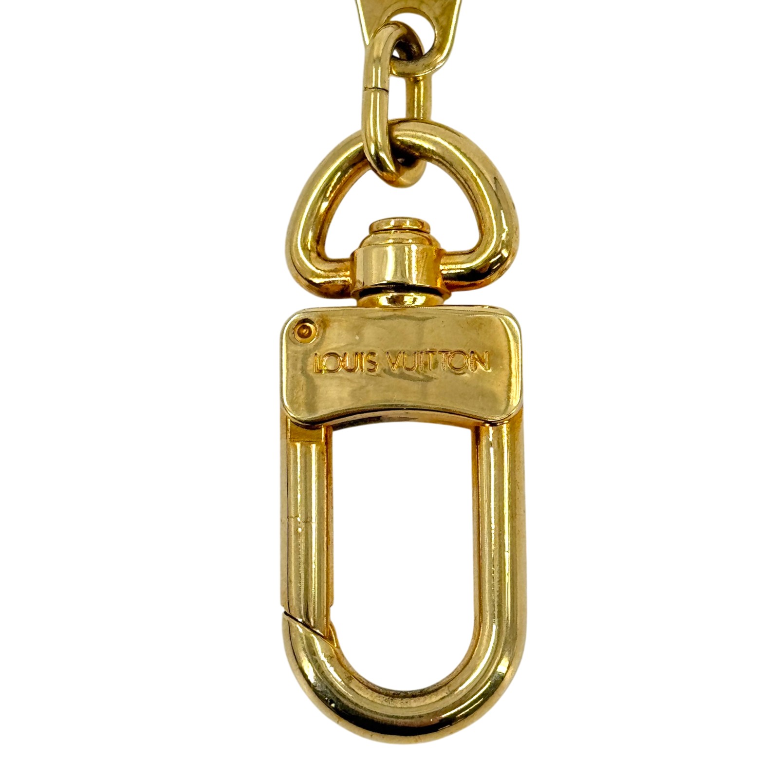 Rakuten - 【中古】LOUIS VUITTON ゴールドメッキ アノクレ M62698 キーリング