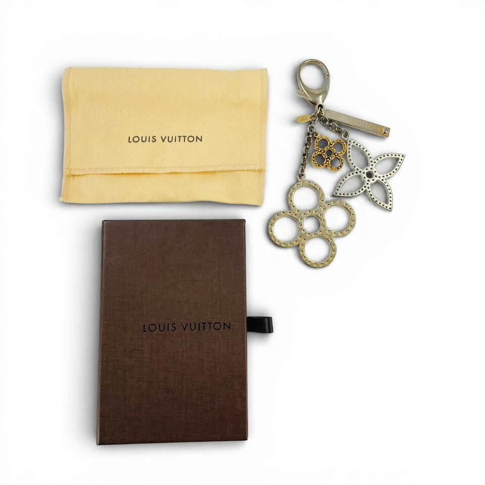 Rakuten - 【中古】LOUIS VUITTON ビジュー サックタページバッグ チャーム ゴールド シルバー M65090