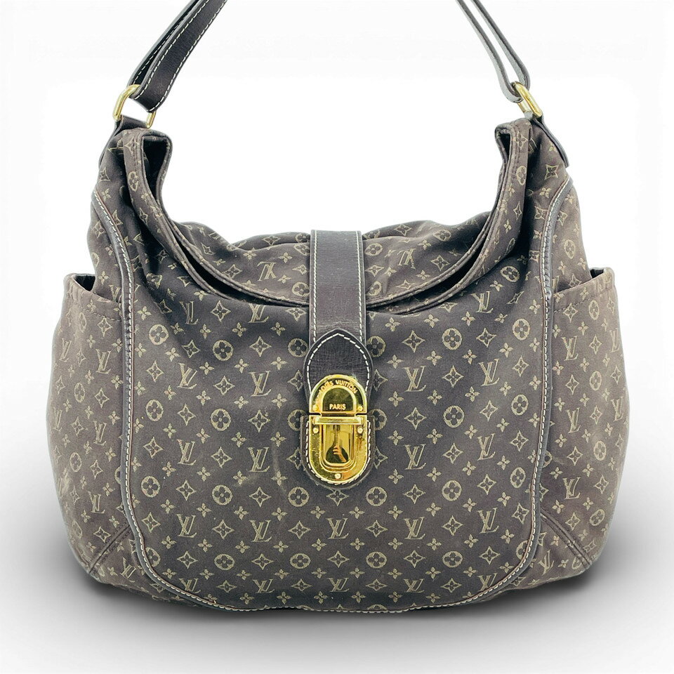 【中古】LOUIS VUITTON モノグラム エベヌ ミニラン イディール ロマンス　M56699 ショルダーバッグ