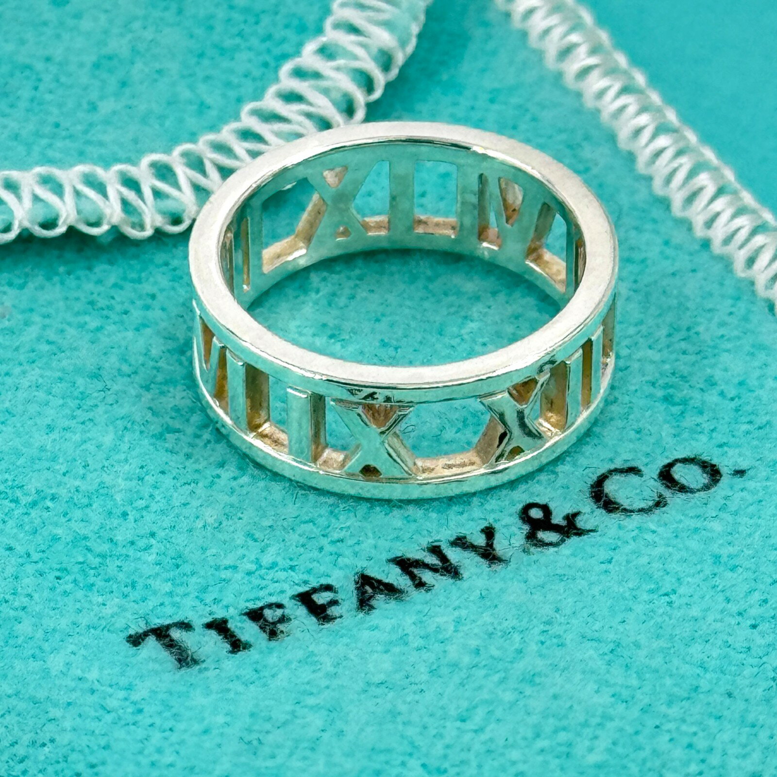 Rakuten - 【中古】TIFFANY アトラス リング SV925 日本サイズ 10.5号