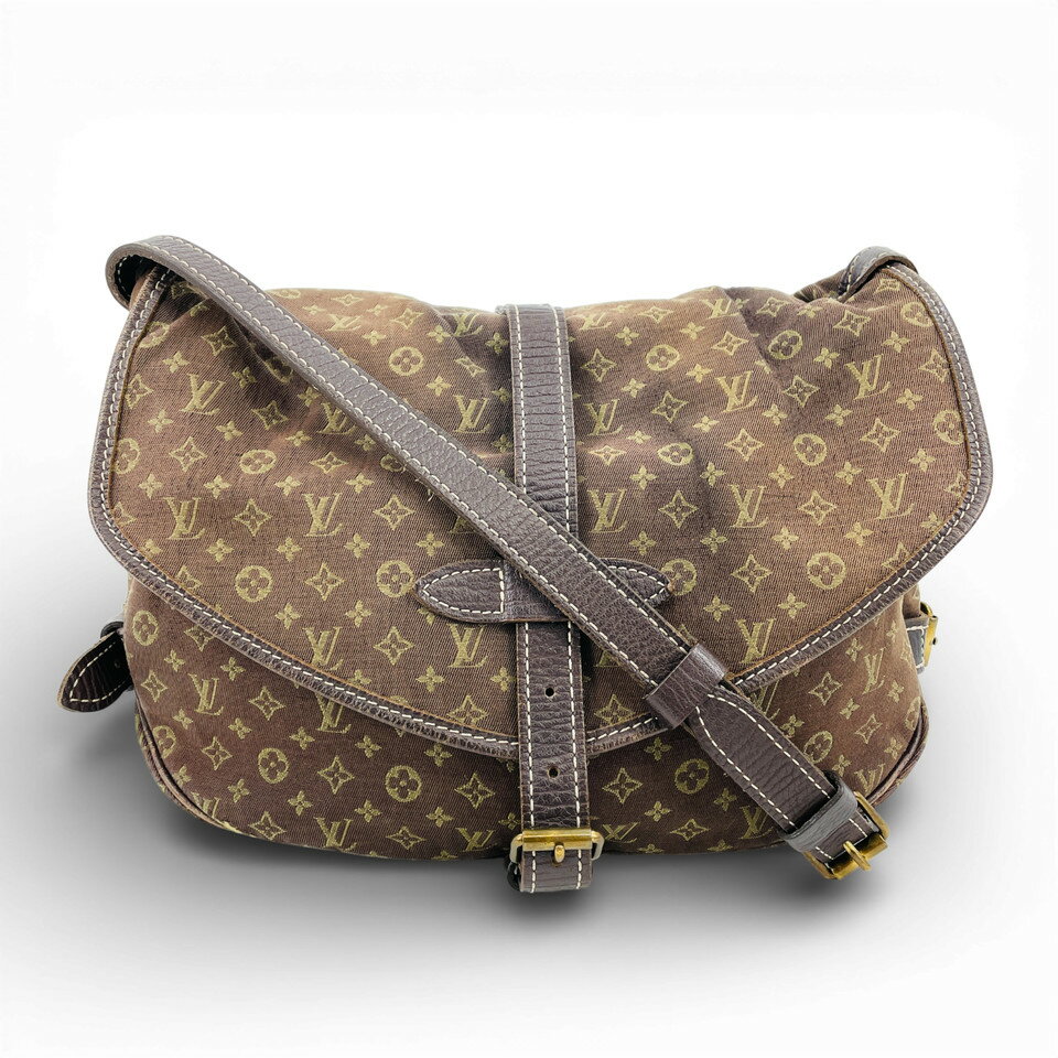 Rakuten - 【中古】LOUIS VUITTON モノグラム ミニラン ソミュール 30 M95227 ショルダー