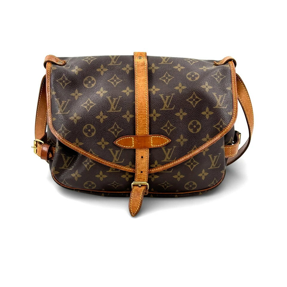 肩背包 - 【中古】LOUIS VUITTON モノグラム ソミュール 30 M42256 ショルダーバッグ