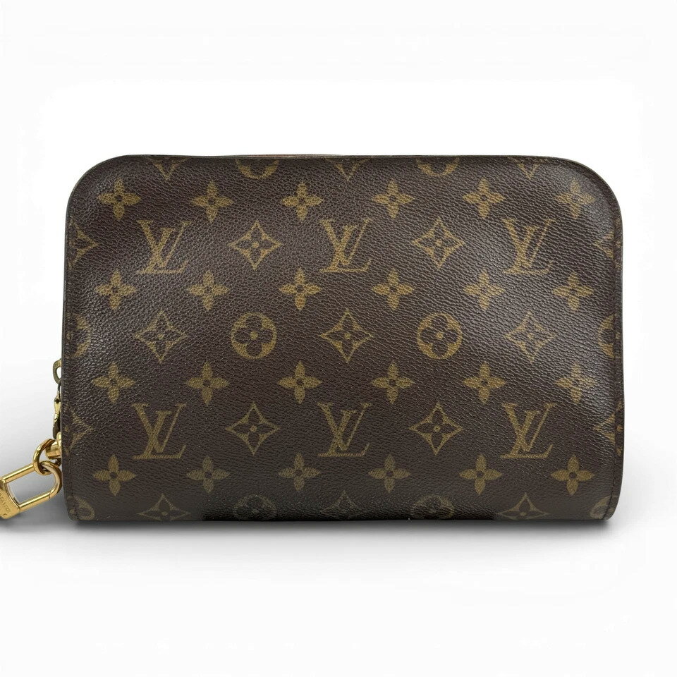 【中古】LOUIS VUITTON モノグラム オルセー M51790 クラッチバッグ