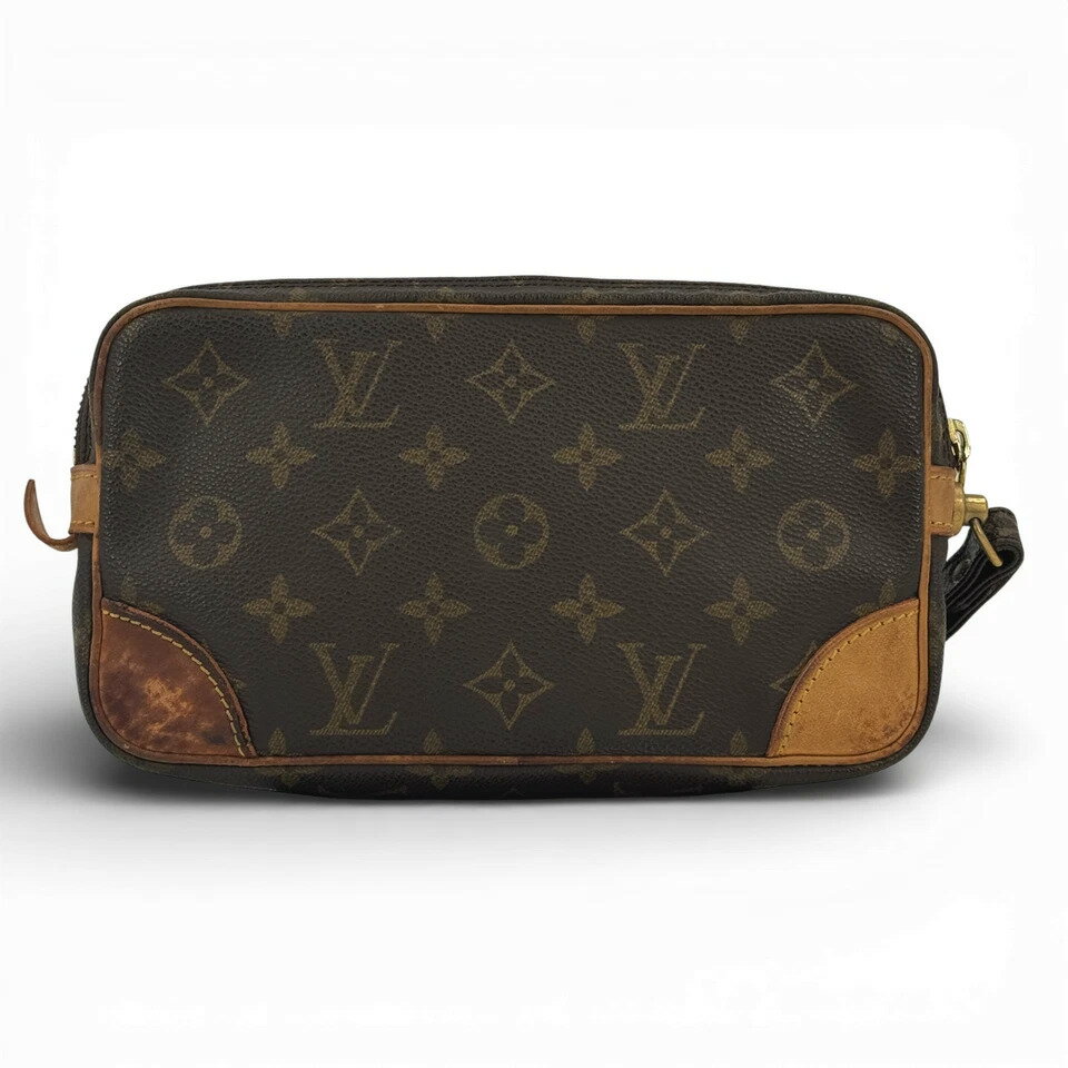 【中古】LOUIS VUITTON マルリー ドラゴンヌ PM M51827 クラッチバッグ