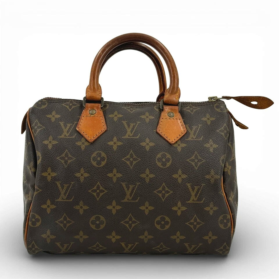 LOUIS VUITTON - 【中古】LOUIS VUITTON モノグラム スピーディ25 M41528 ハンドバッグ