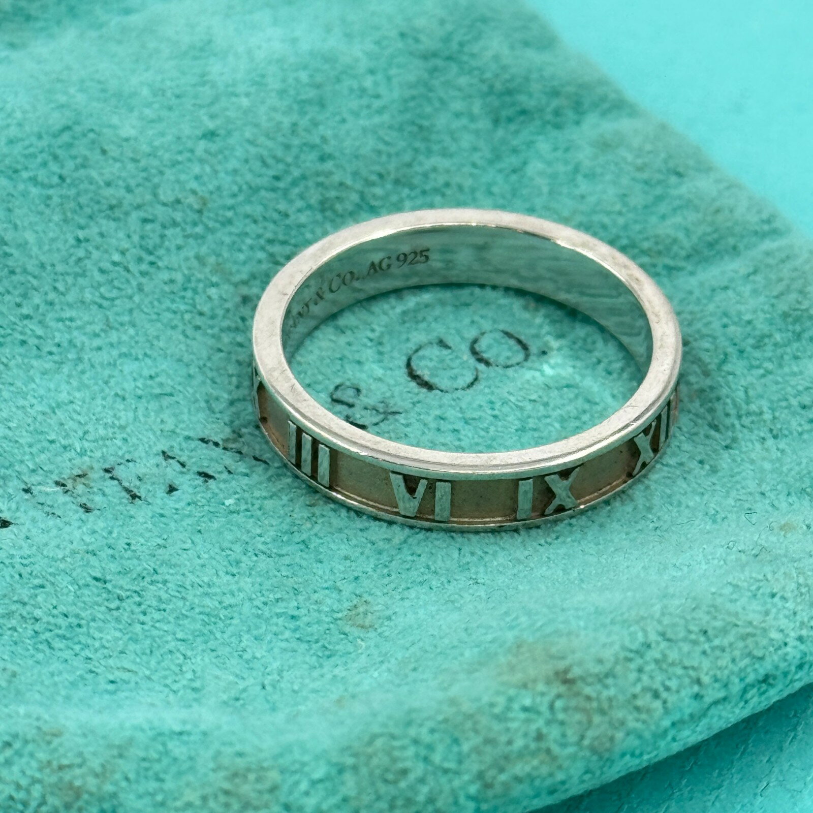 Rakuten - 【中古】TIFFANY アトラス リング SV925