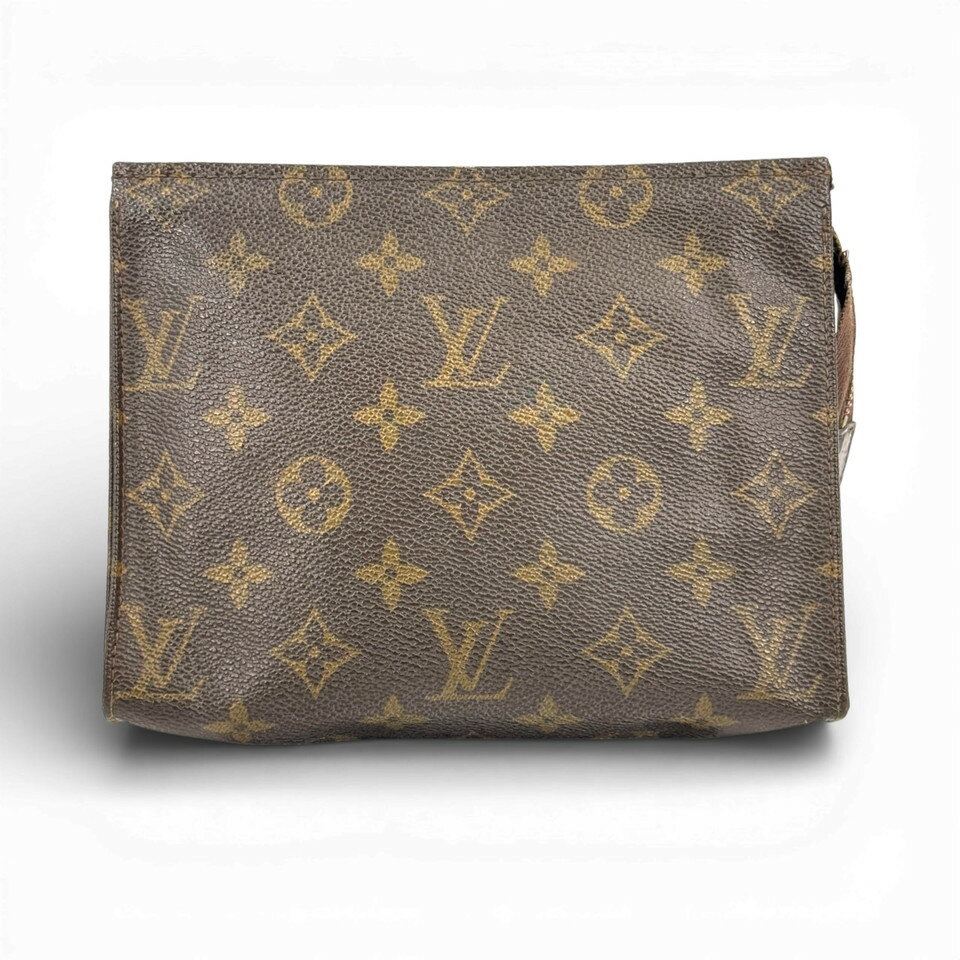 LOUIS VUITTON - 【中古】LOUIS VUITTON モノグラム ポッシュトワレ 19 M47544 クラッチ