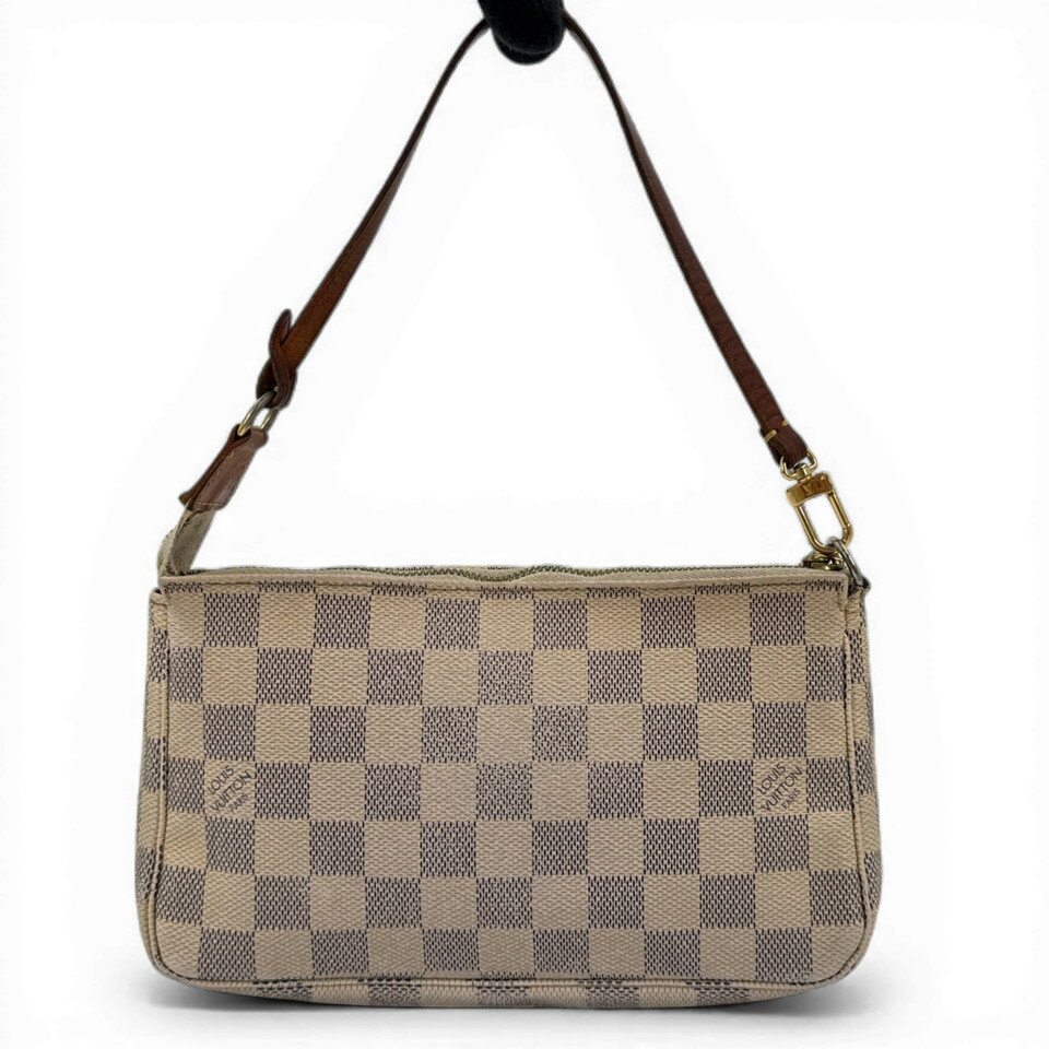 樂天商城 - 【中古】LOUIS VUITTON ダミエ アズール ポシェットアクセサリー N41207 ポーチ