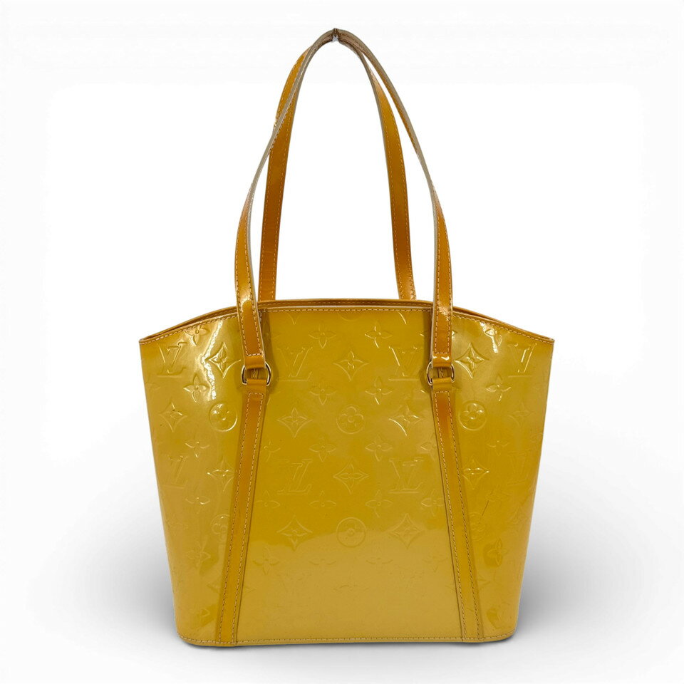 樂天商城 - 【中古】LOUIS VUITTON モノグラム ヴェルニ アヴァロンMM ブロンコレール M91743 ハンドバッグ
