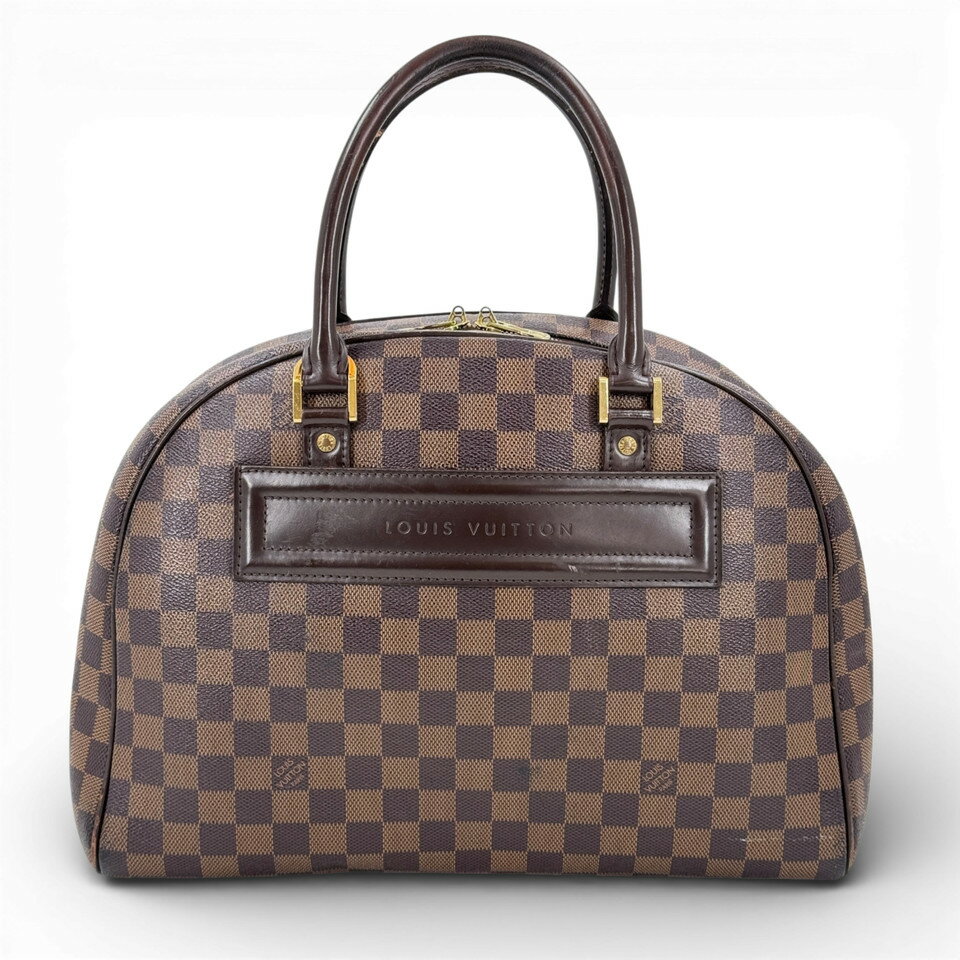 乐天商城 - 【中古】LOUIS VUITTONノリータ ダミエ エベヌ N41455 ハンドバッグ