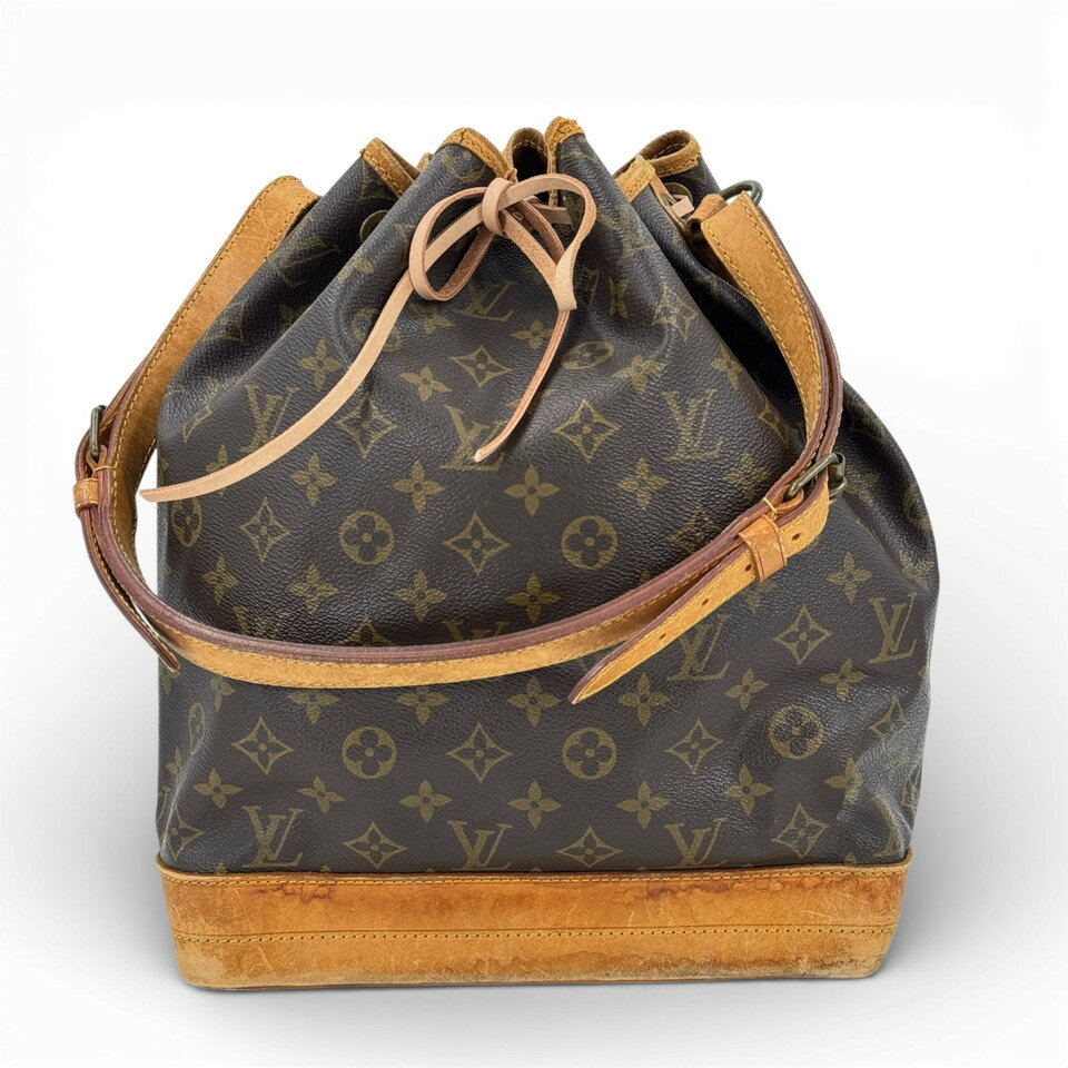 乐天商城 - 【中古】LOUIS VUITTON モノグラム ノエ M42224 巾着 ショルダーバッグ