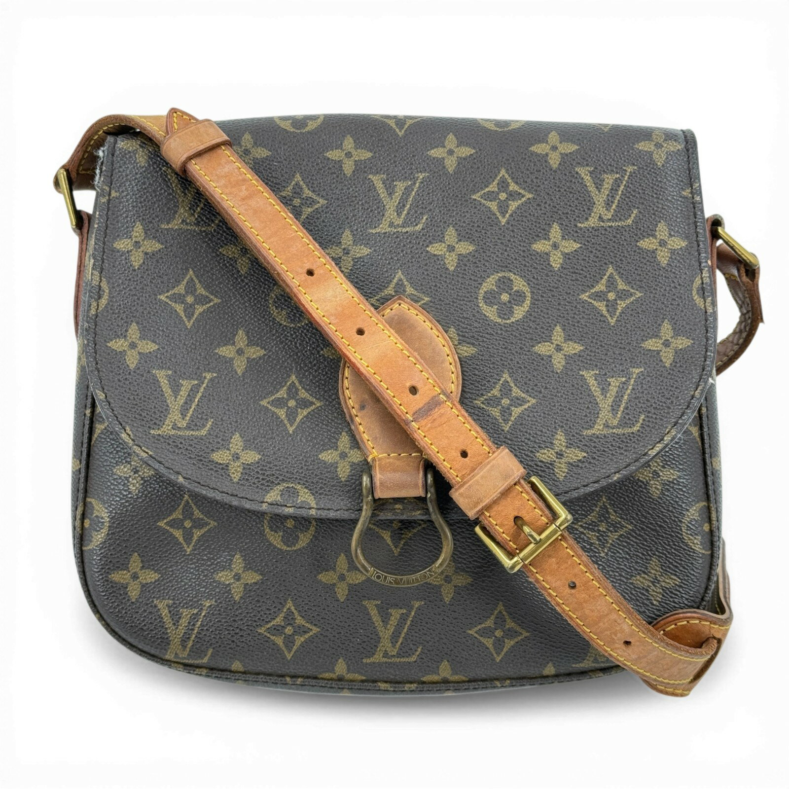 Rakuten - 【中古】LOUIS VUITTON モノグラム サンクルーGM M51242 ショルダーバッグ
