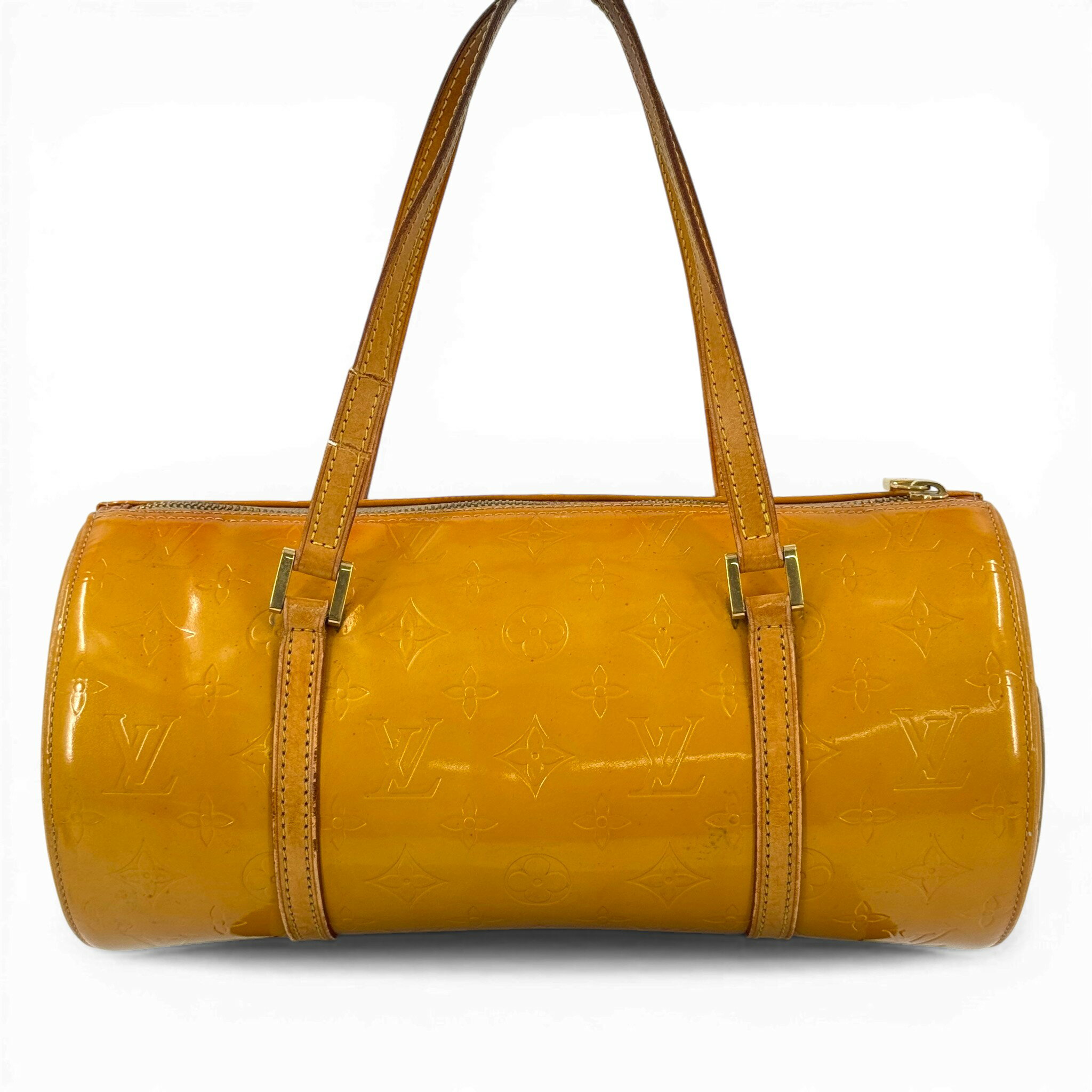 レア】LOUIS VUITTON ヴェルニ モンソー イエロー 正規品 鍵付 【公式