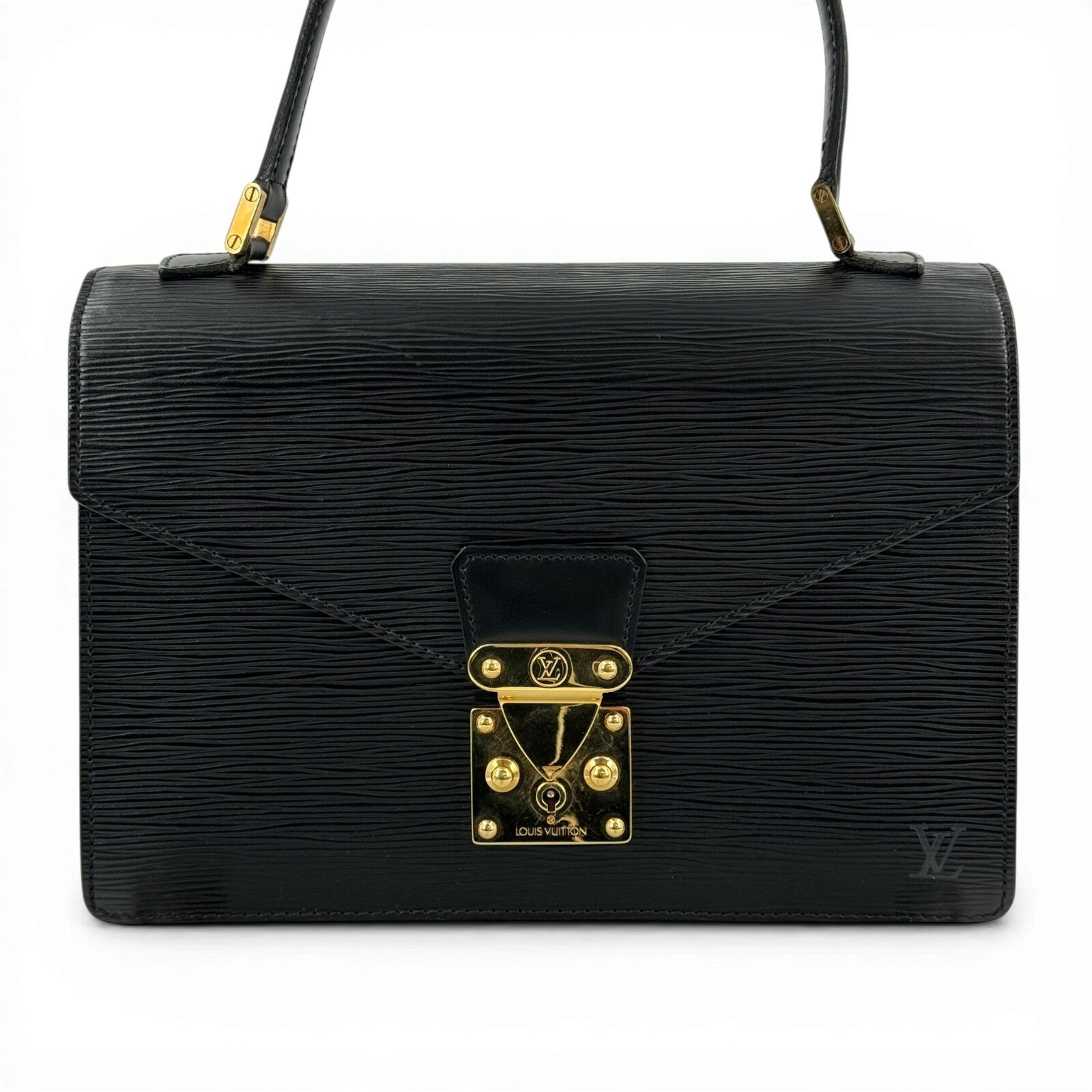 Rakuten - 【中古】LOUIS VUITTON エピノワール コンコルド M52132 ハンドバッグ