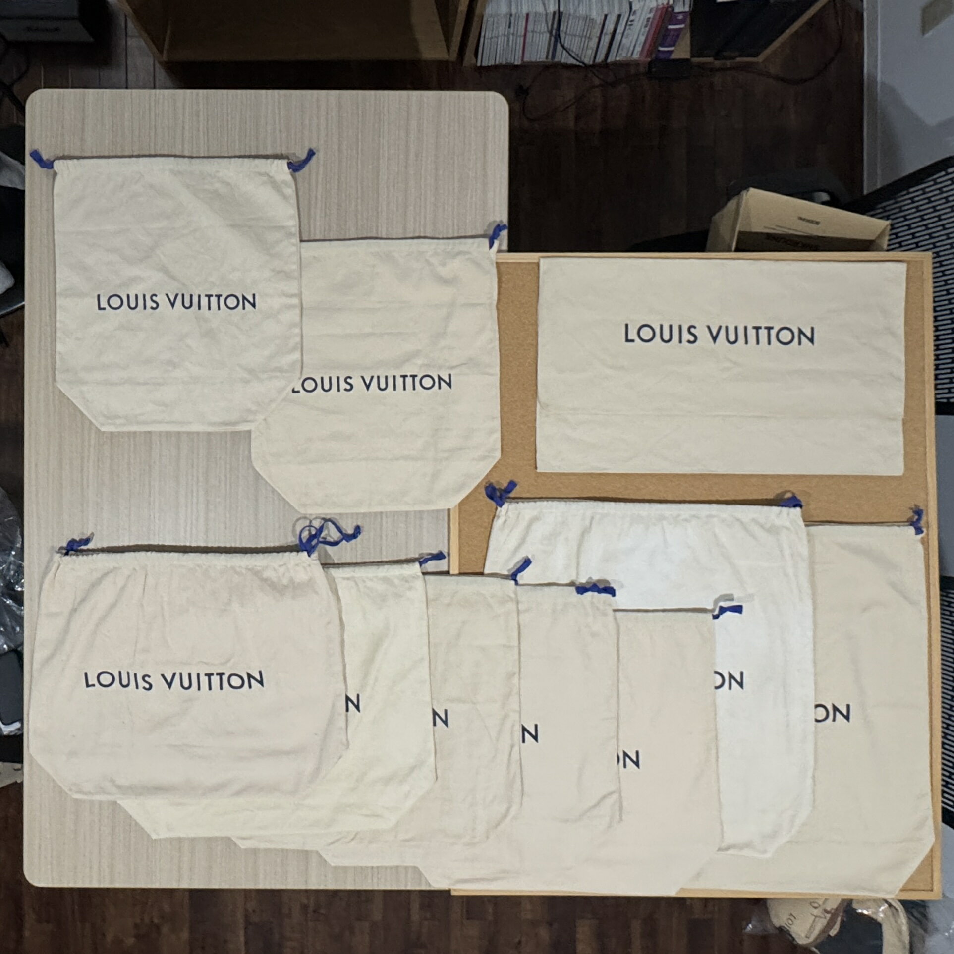 Rakuten - 【中古】LOUIS VUITTON 巾着　新型 ダストバッグセット 10点セット