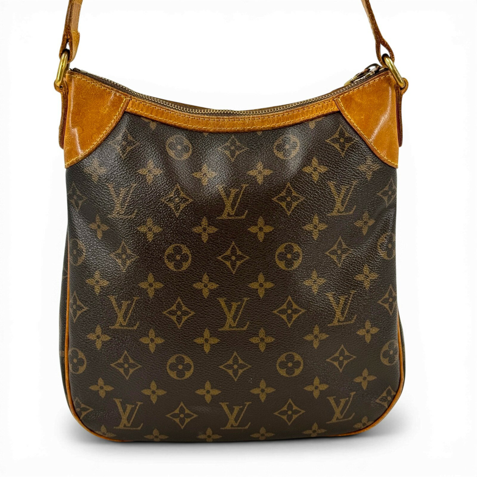 【中古】LOUIS VUITTON モノグラム オデオンPM M56390 ショルダーバッグ