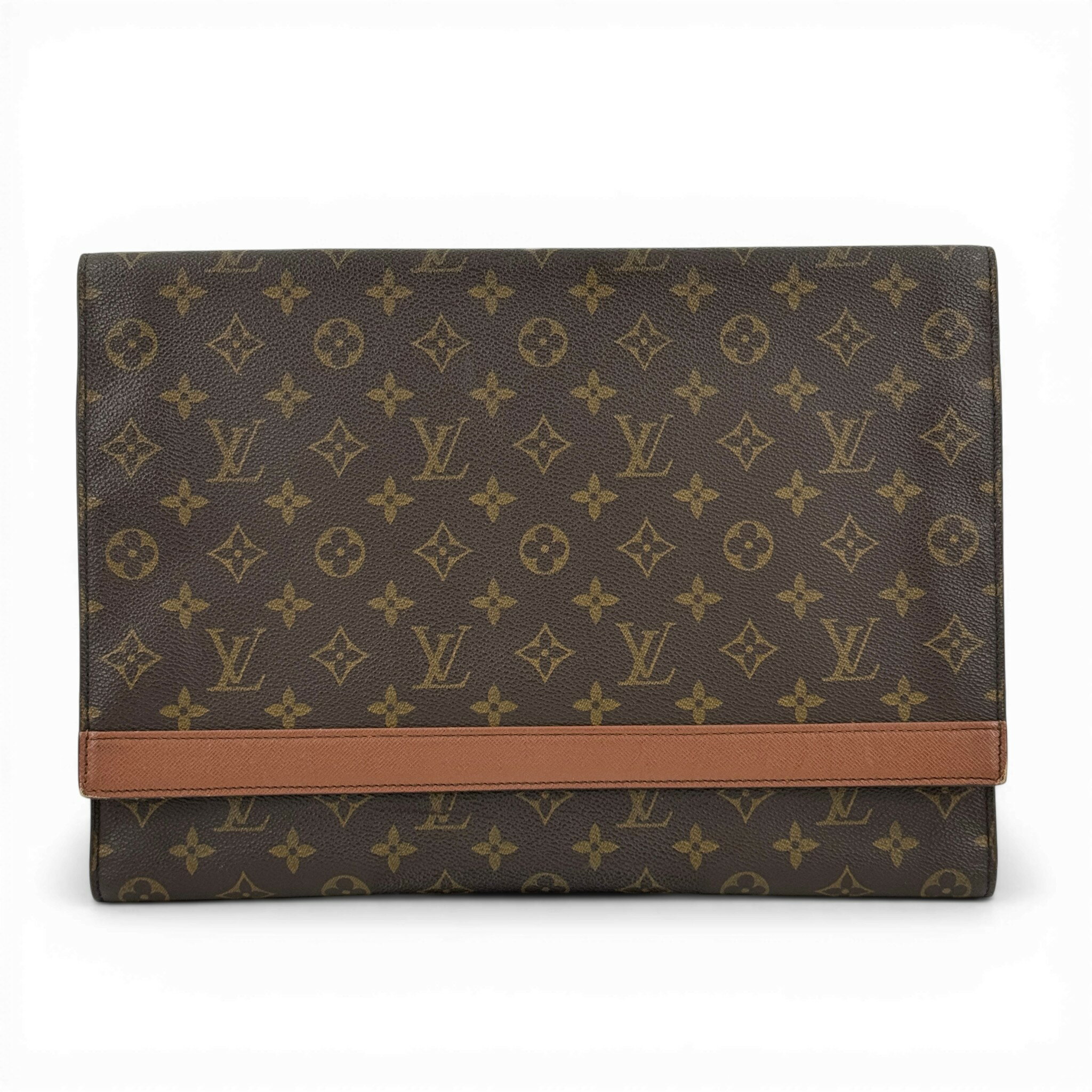 【中古】LOUIS VUITTON モノグラム ポルト エンベロープ M51801 クラッチ 書類入れ