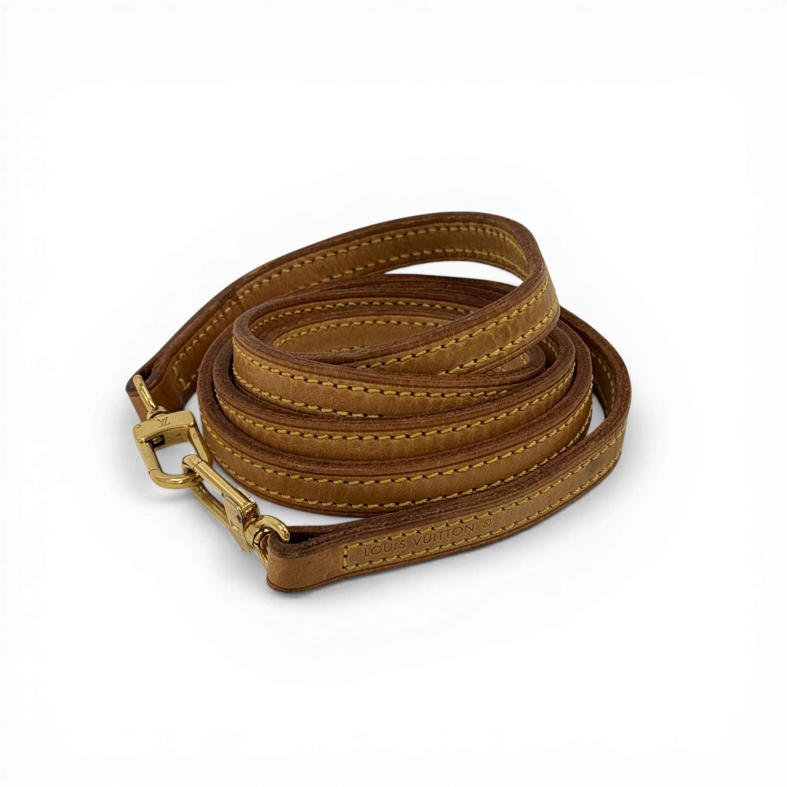 乐天商城 - 【中古】LOUIS VUITTON バケッタレザー ショルダーストラップ