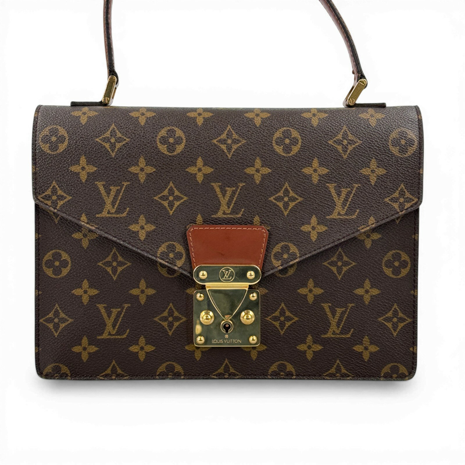 乐天商城 - 【中古】LOUIS VUITTON モノグラム コンコルド M51190 ハンドバッグ