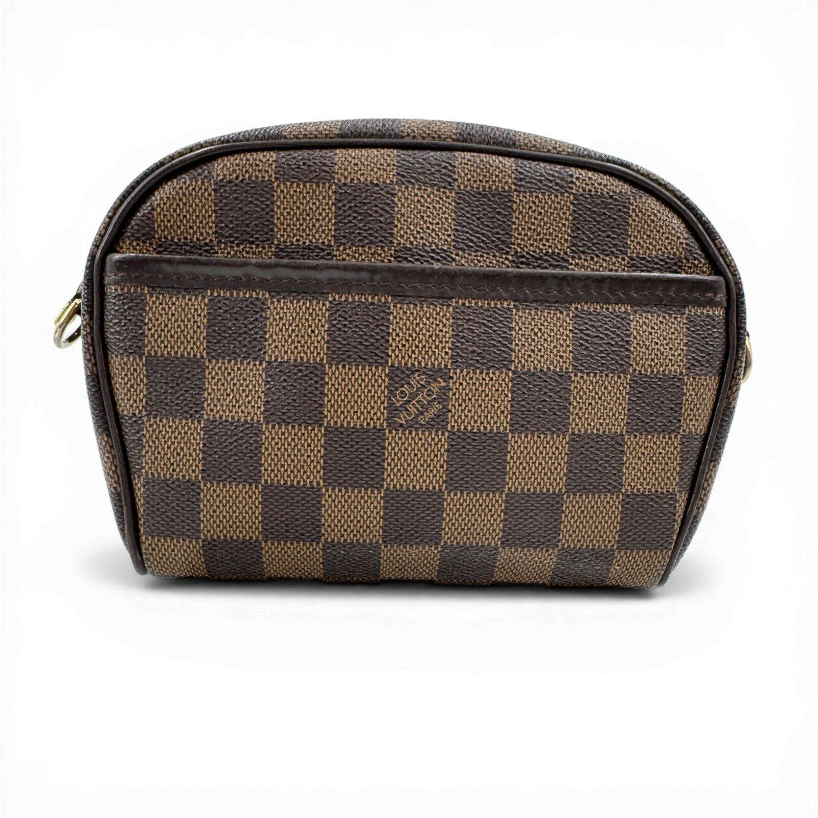 乐天商城 - 【中古】LOUIS VUITTON ダミエ エベヌ ポシェット イパネマ N51296 2WAY