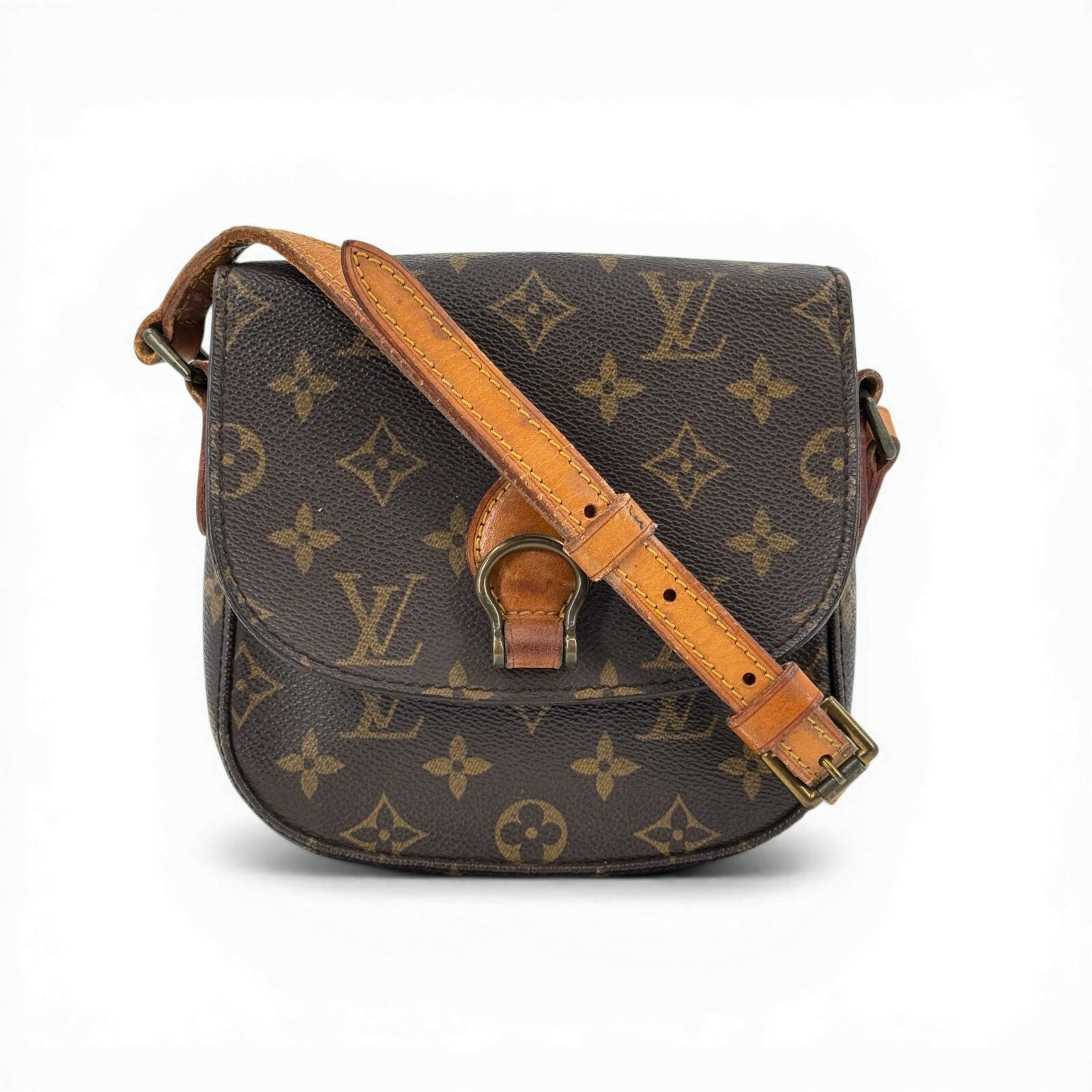 Rakuten - 【中古】LOUIS VUITTON モノグラム ミニ サンクルー M51244 ショルダーバッグ