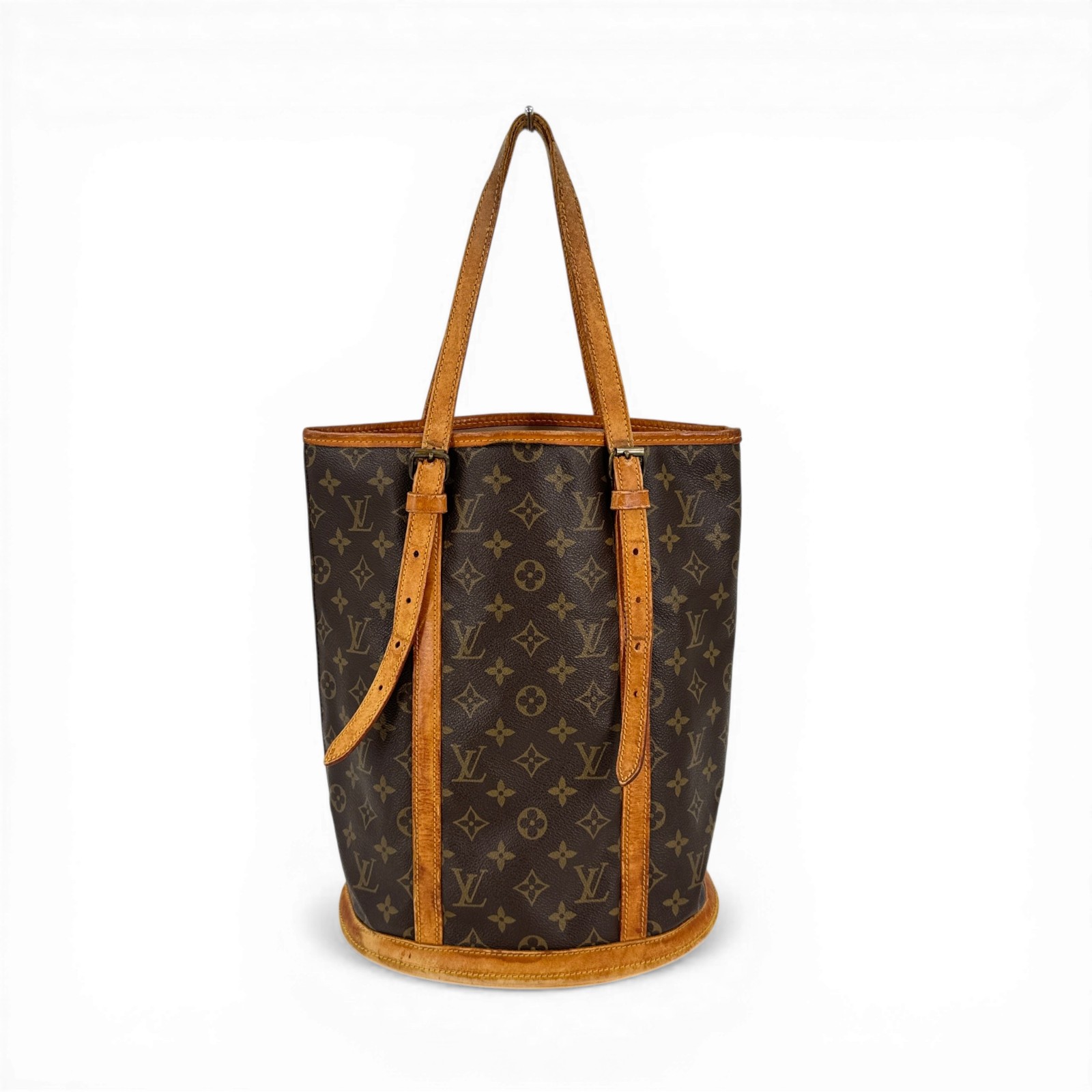 乐天商城 - 【中古】LOUIS VUITTON モノグラム バケット GM M42236 ショルダーバッグ
