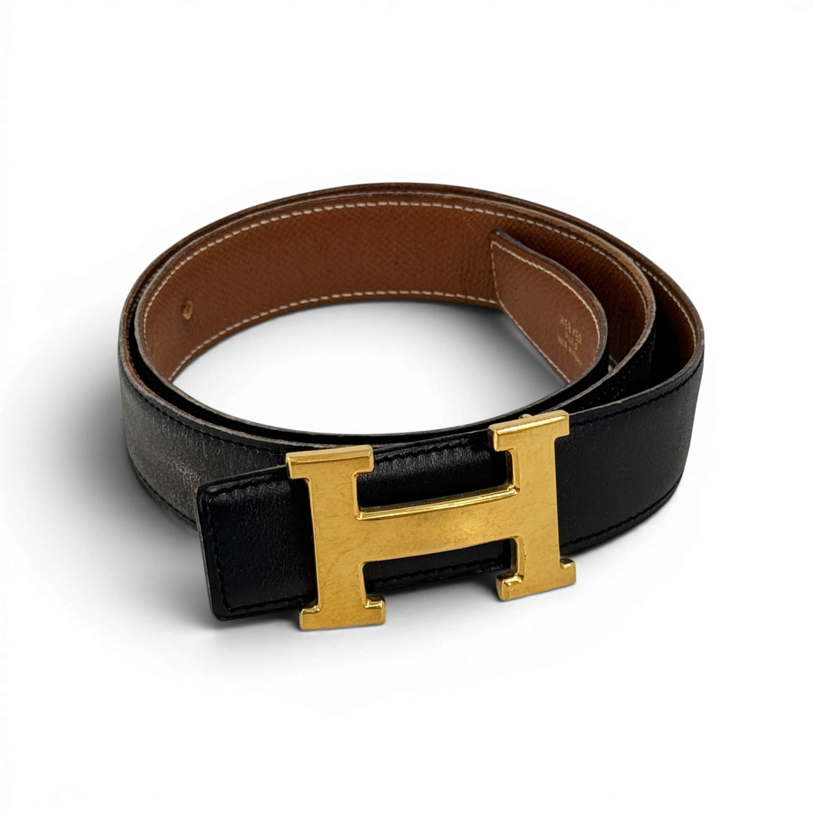 HERMES - 【中古】HERMES コンスタンスベルト リバーシブル レザー