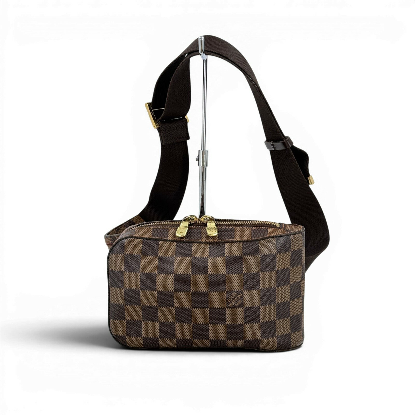 Rakuten - 【中古】LOUIS VUITTON ダミエ・エベヌ ジェロニモス N51994 ショルダーバッグ