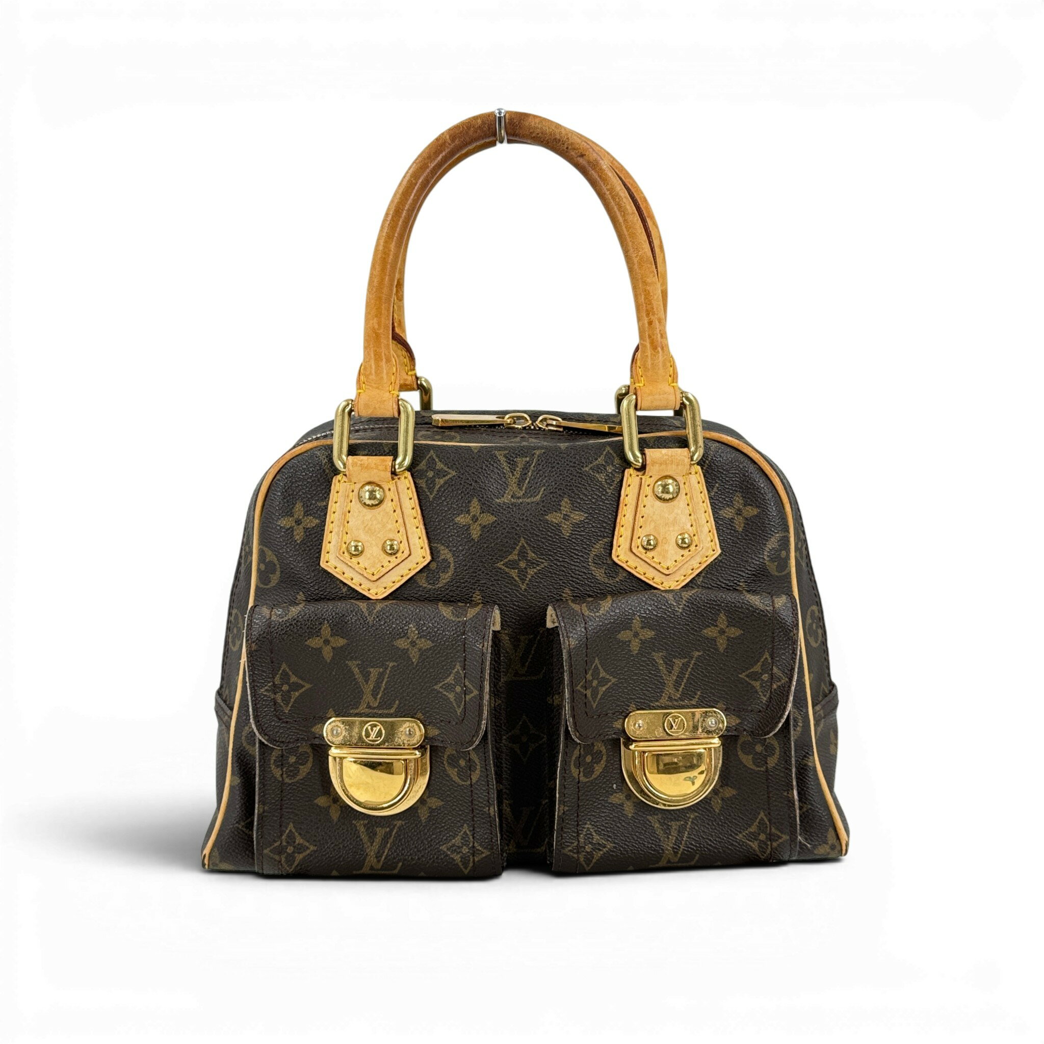 【超美品】ルイ・ヴィトン マンハッタンPM ハンドバッグ 中古・古着通販】LOUIS VUITTON (ルイ ヴィトン) マンハッタンPM