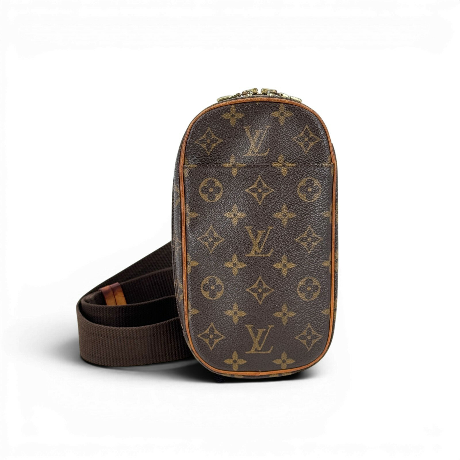 Rakuten - 【中古】LOUIS VUITTON モノグラム ポシェットガンジュ M51870 ショルダーバッグ
