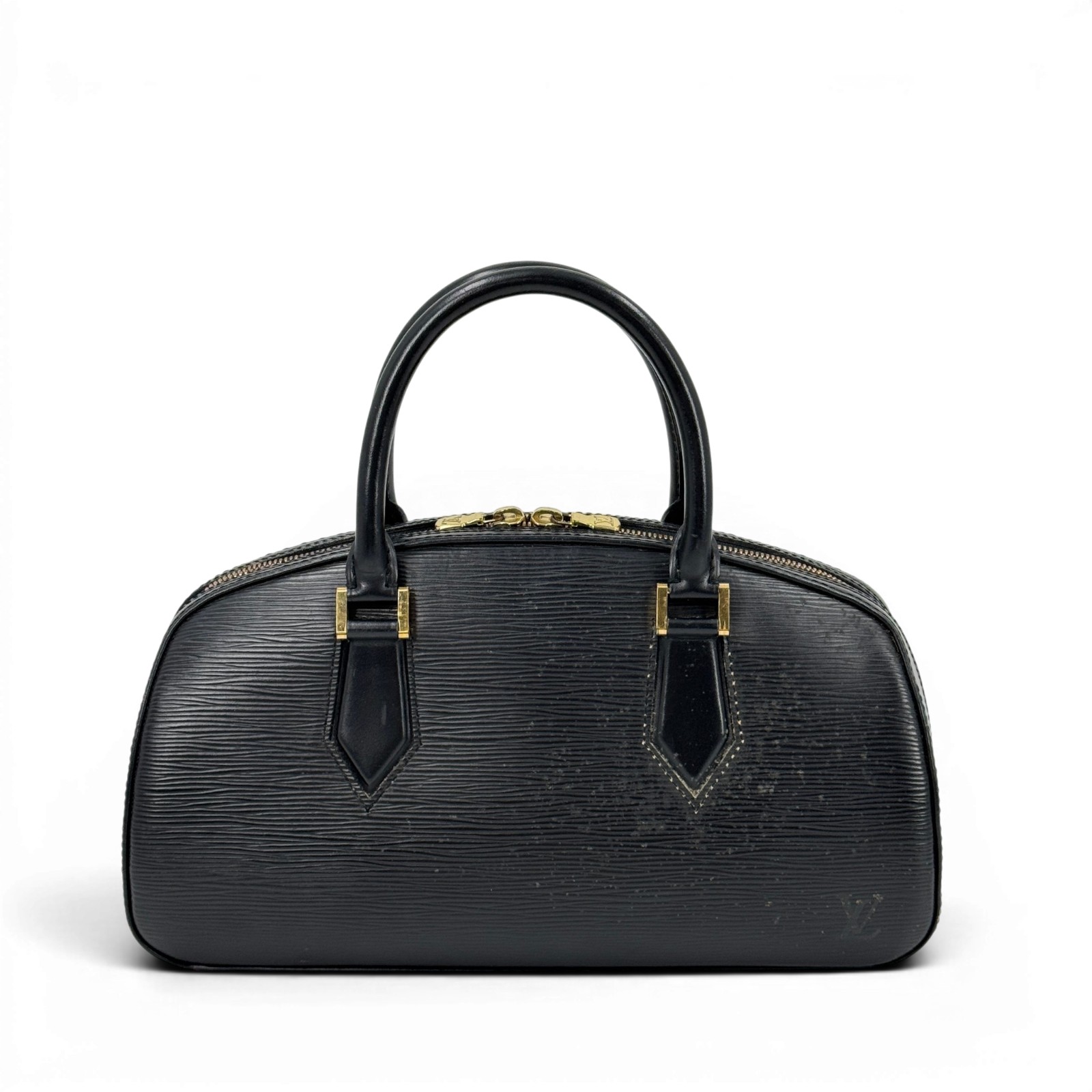 Rakuten - 【中古】LOUIS VUITTON ジャスミン エピ ブラック レザー ハンドバッグ M52782