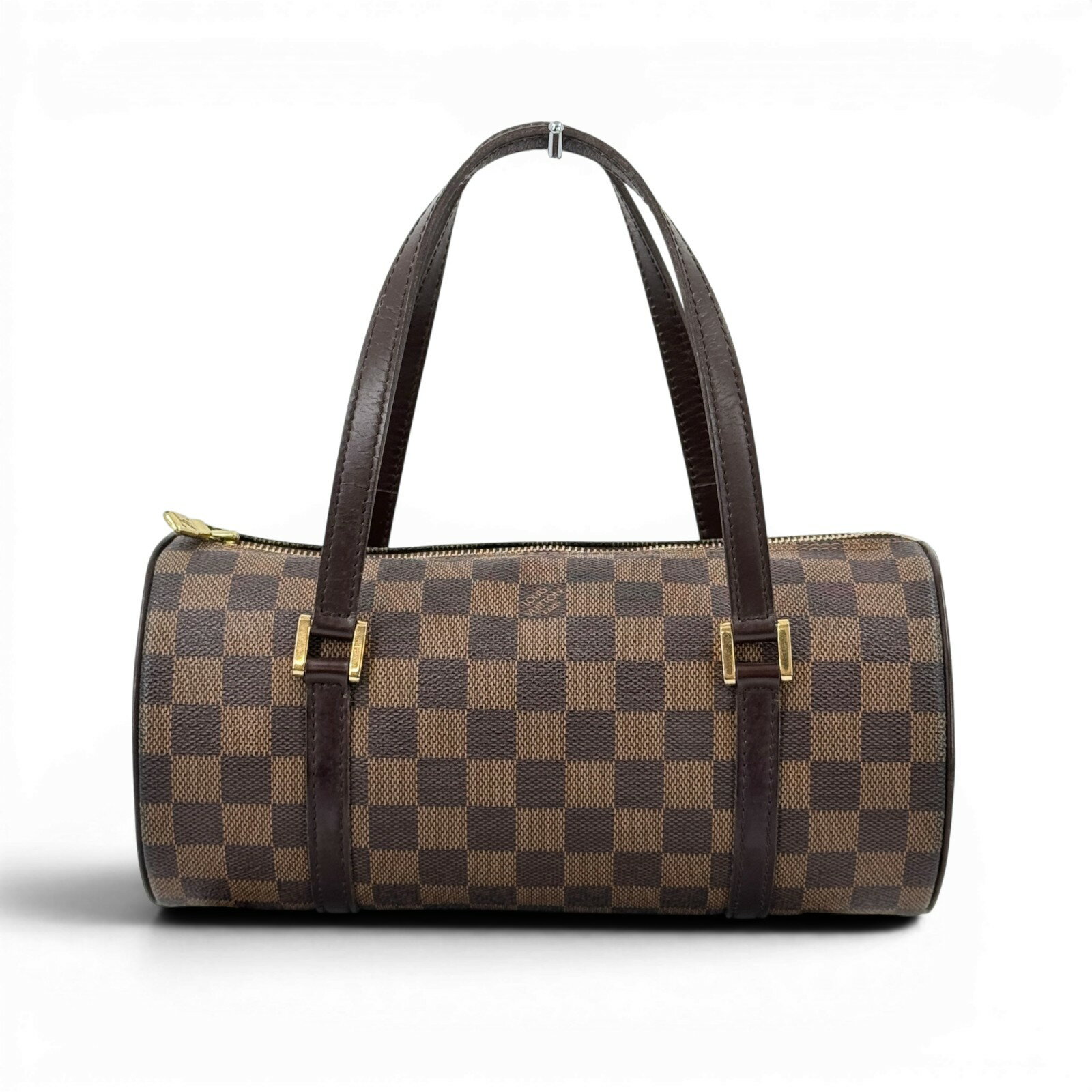Rakuten - 【中古】LOUIS VUITTON パピヨン26 ダミエ・エベヌ 旧型 ハンドバッグ N51304