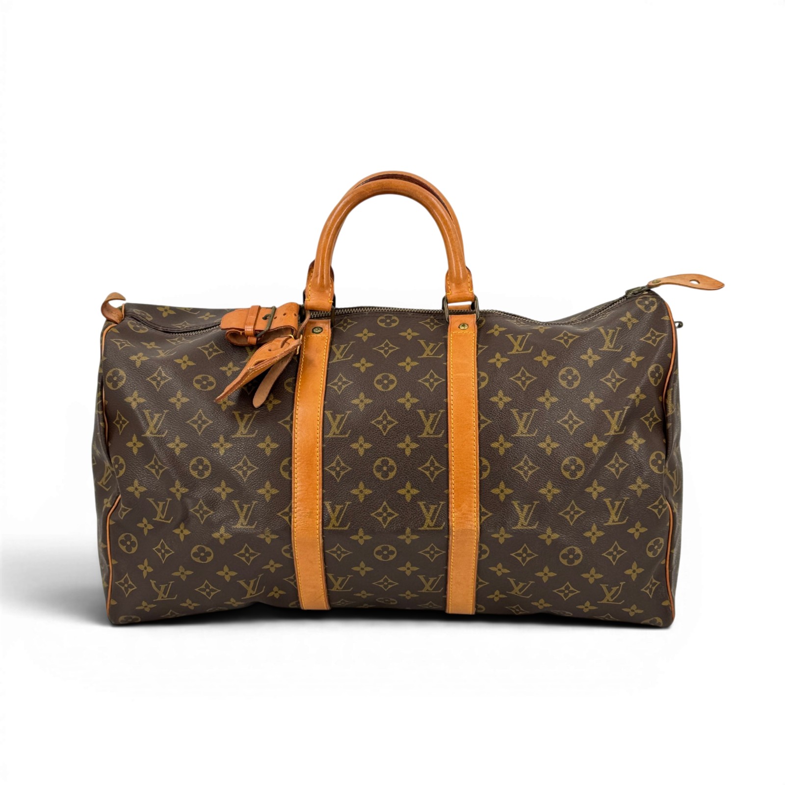 LOUIS VUITTON - 【中古】LOUIS VUITTON キーポル50 モノグラム 旧型 ボストンバッグ M41426