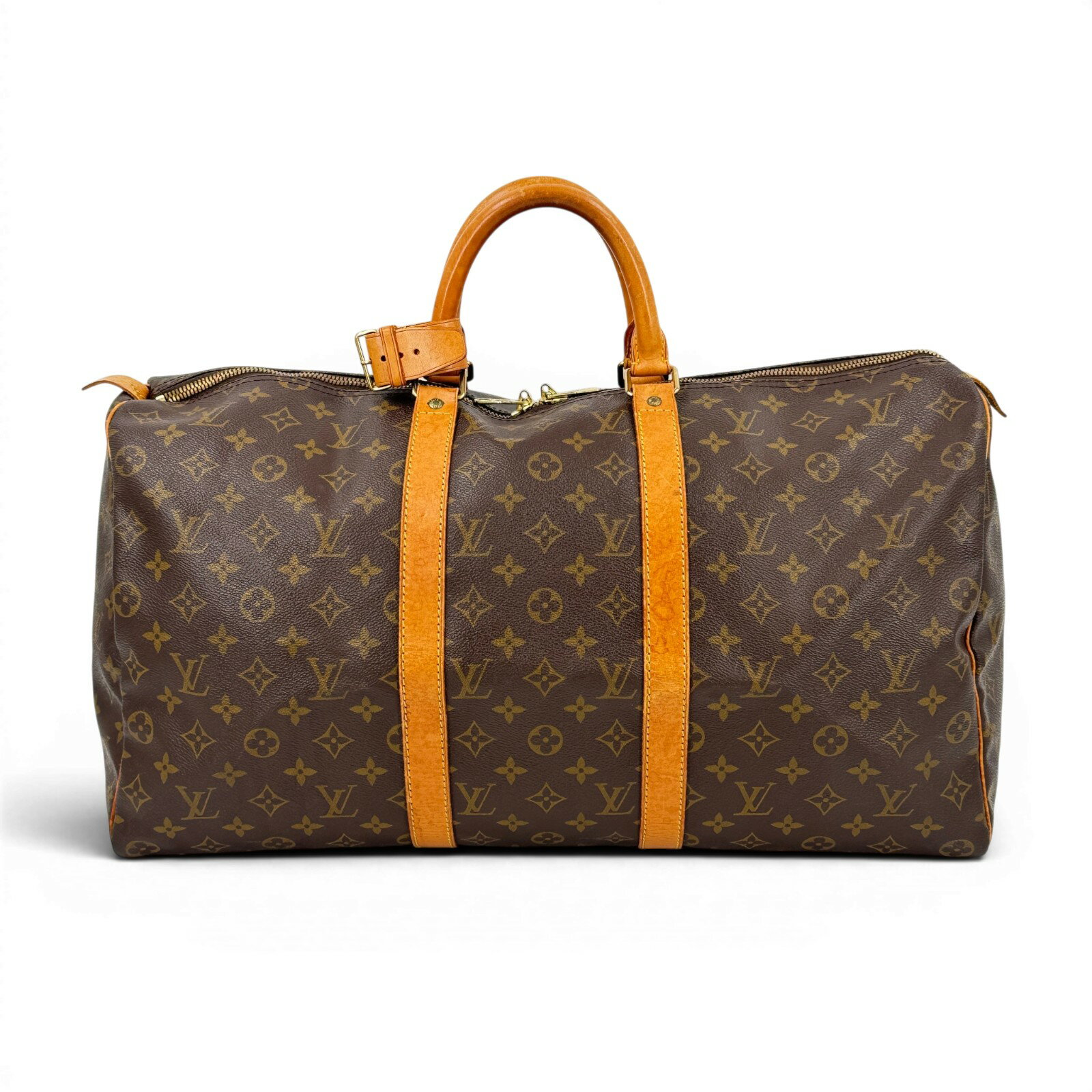 LOUIS VUITTON - 【中古】LOUIS VUITTON キーポル50 モノグラム 旧型 ボストンバッグ M41426