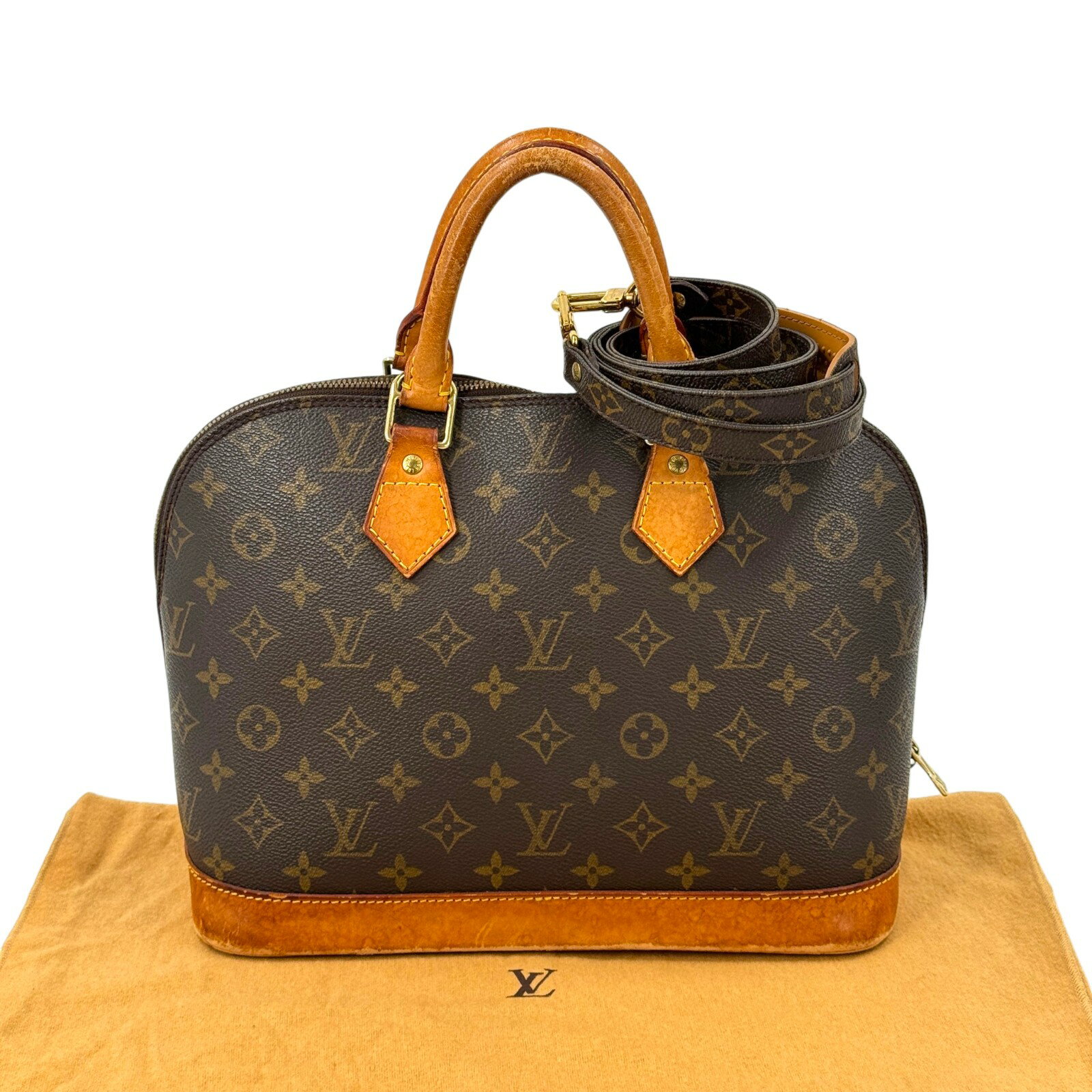 樂天商城 - 【中古】LOUIS VUITTON アルマPM モノグラム ハンドバッグ M51130 キャンバス