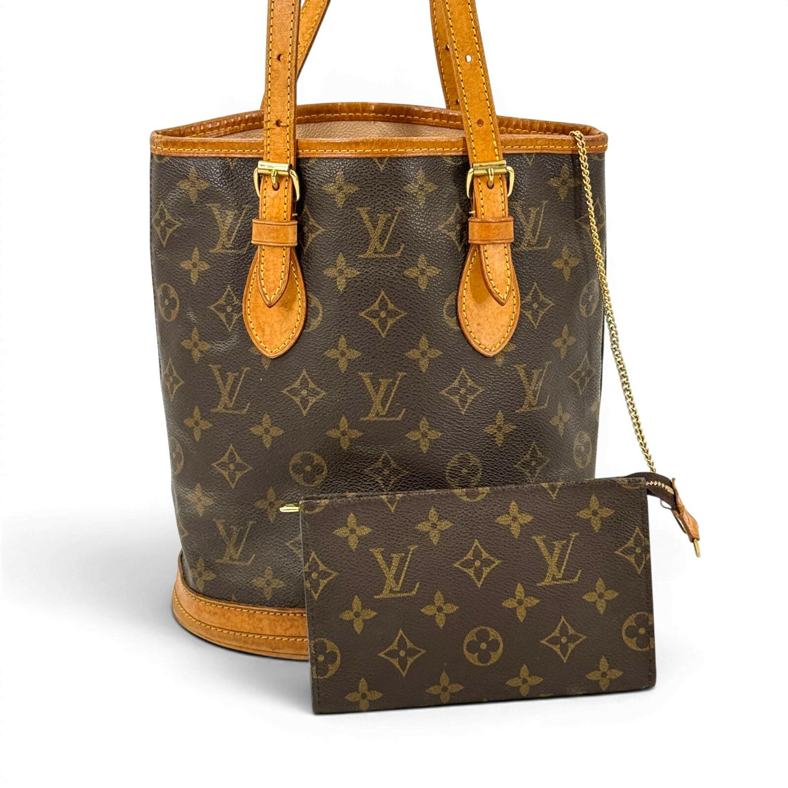 Rakuten - 【中古】LOUIS VUITTON バケットPM モノグラム ショルダーバッグ M42238
