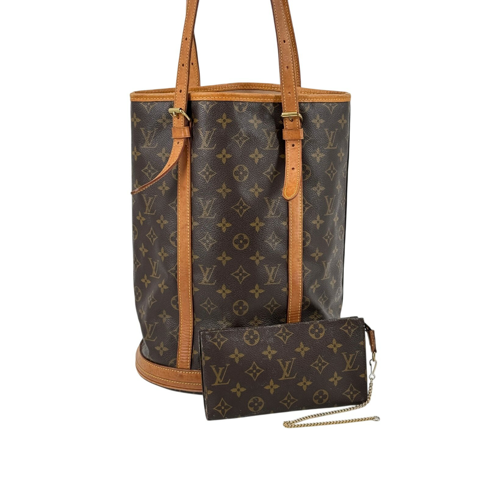 樂天商城 - 【中古】LOUIS VUITTON バケットGM モノグラム 旧型 ショルダーバッグ M42236